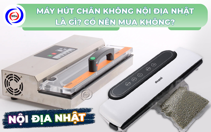Máy hút chân không nội địa Nhật Máy hút chân không nội địa Nhật