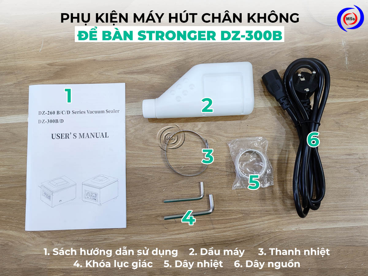 Phụ kiện máy hút chân không để bàn Stronger DZ-300B Phụ kiện máy hút chân không để bàn Stronger DZ-300B