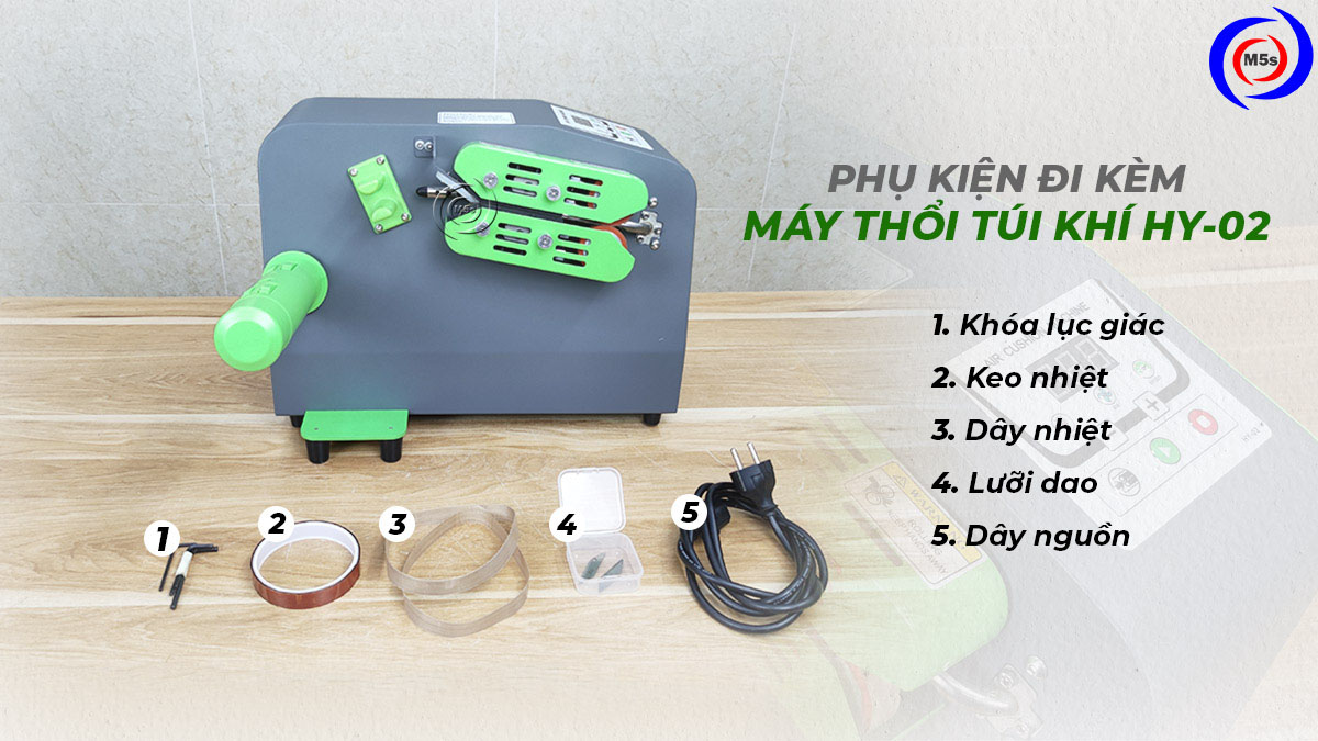 Phụ kiện máy thổi túi khí HY-02 Phụ kiện máy thổi túi khí HY-02