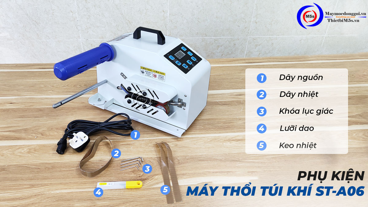 Phụ kiện máy thổi túi khí ST-A06 Phụ kiện máy thổi túi khí ST-A06