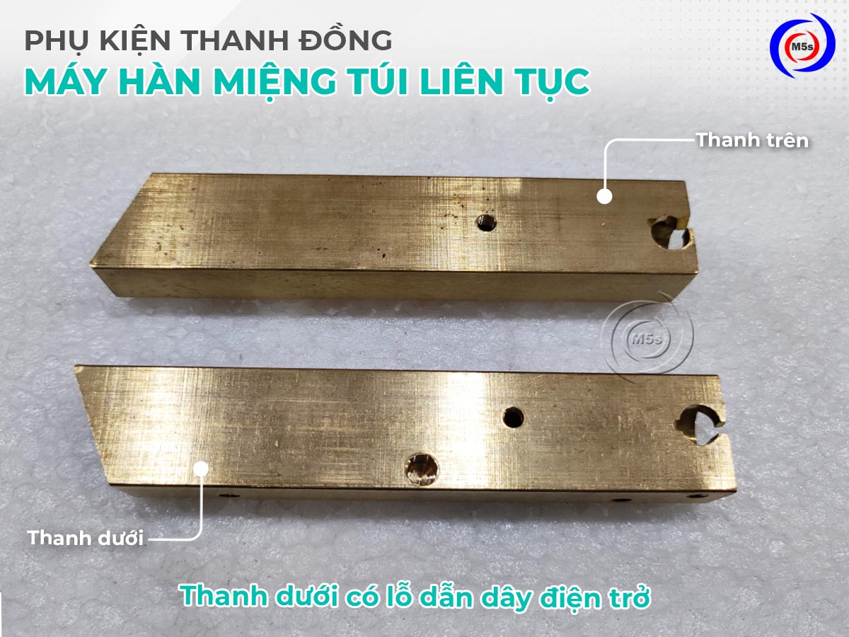 Thanh đồng của máy hàn miệng túi liên tục Thanh đồng của máy hàn miệng túi liên tục