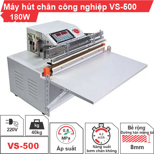 Máy hút chân không công nghiệp vòi ngoài VS-500 Máy hút chân không công nghiệp vòi ngoài VS-500