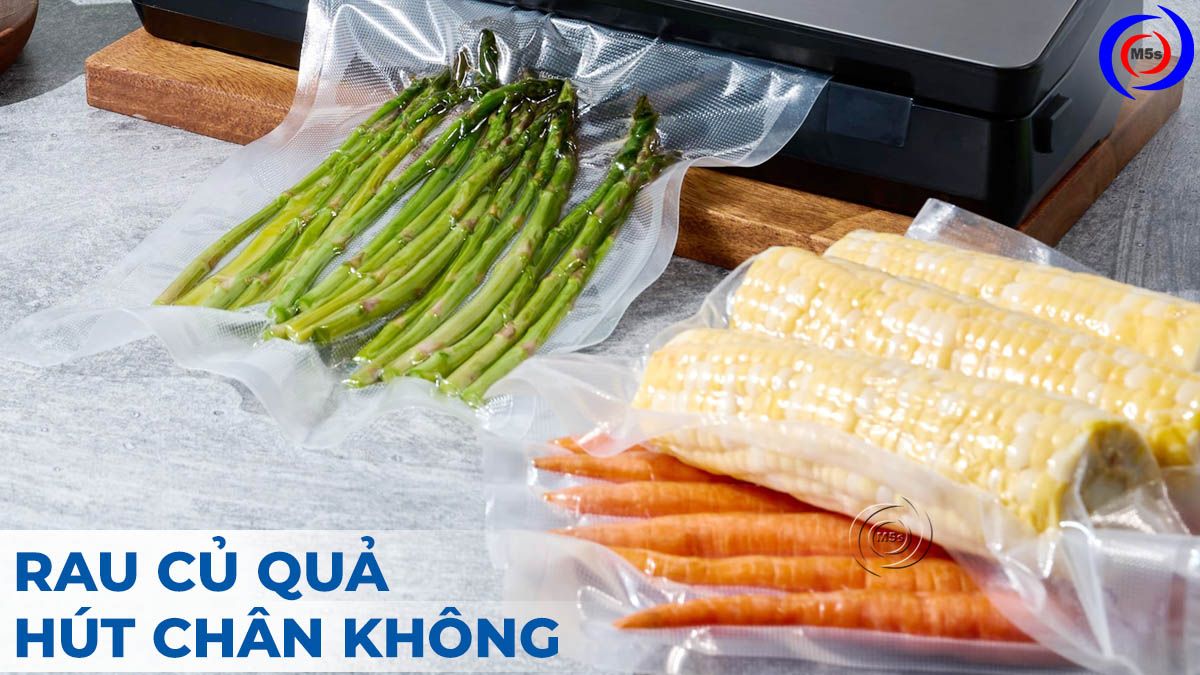 Hút chân không rau củ quả Hút chân không rau củ quả