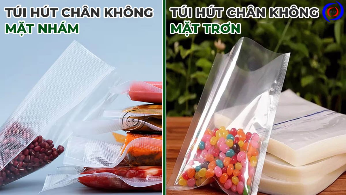 túi hút chân không mặt nhám và mặt trơn túi hút chân không mặt nhám và mặt trơn