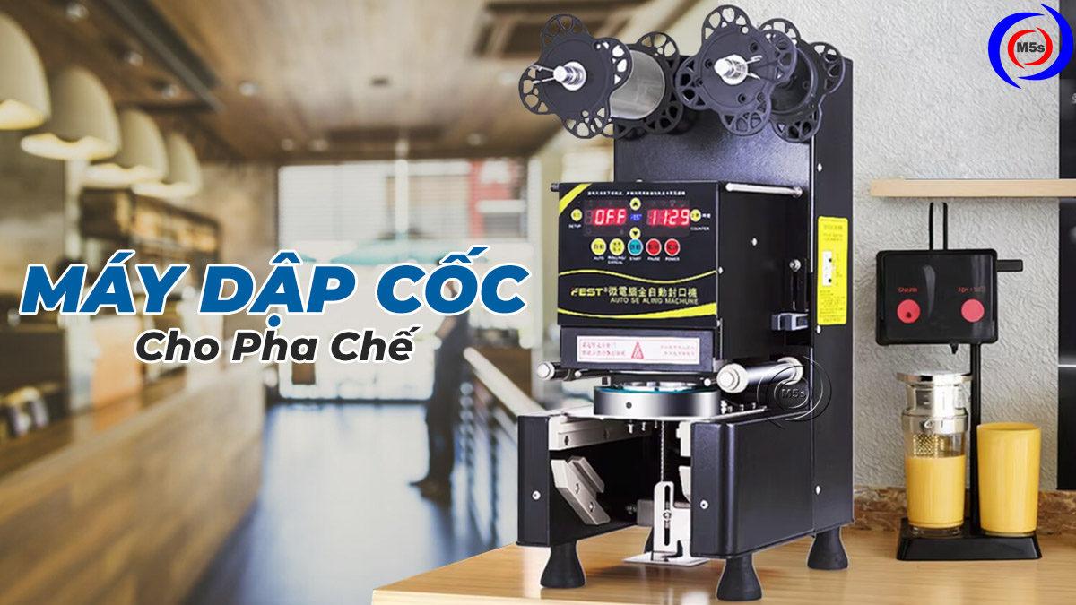 Máy dập cốc trong pha chế Máy dập cốc trong pha chế