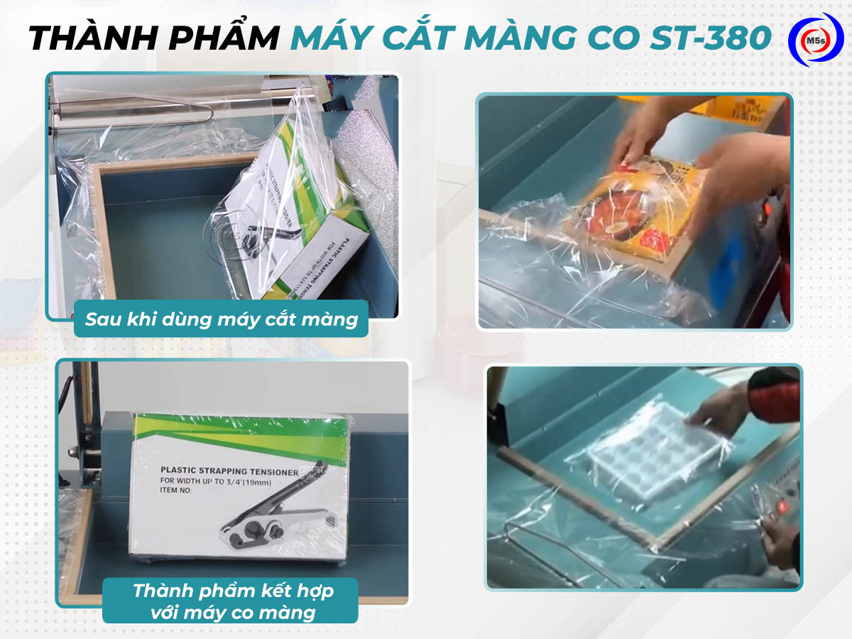 Thành phẩm máy cắt màng co chữ L ST-380 Thành phẩm máy cắt màng co chữ L ST-380