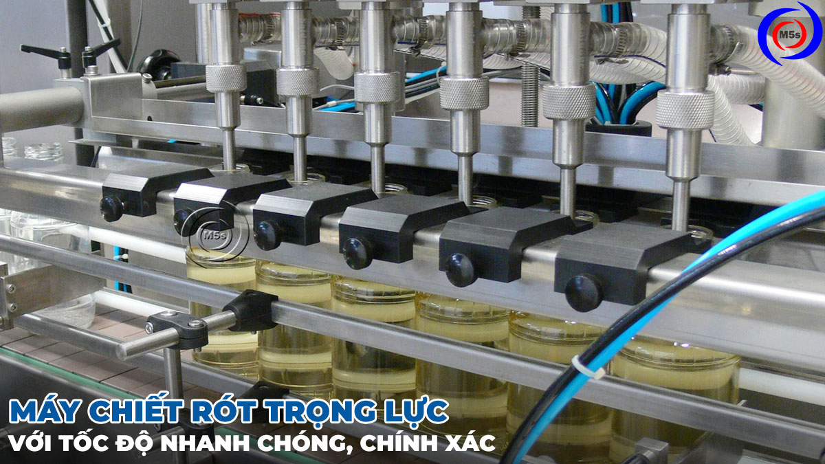 Máy chiết rót trọng lực với tốc độ nhanh chóng Máy chiết rót trọng lực với tốc độ nhanh chóng