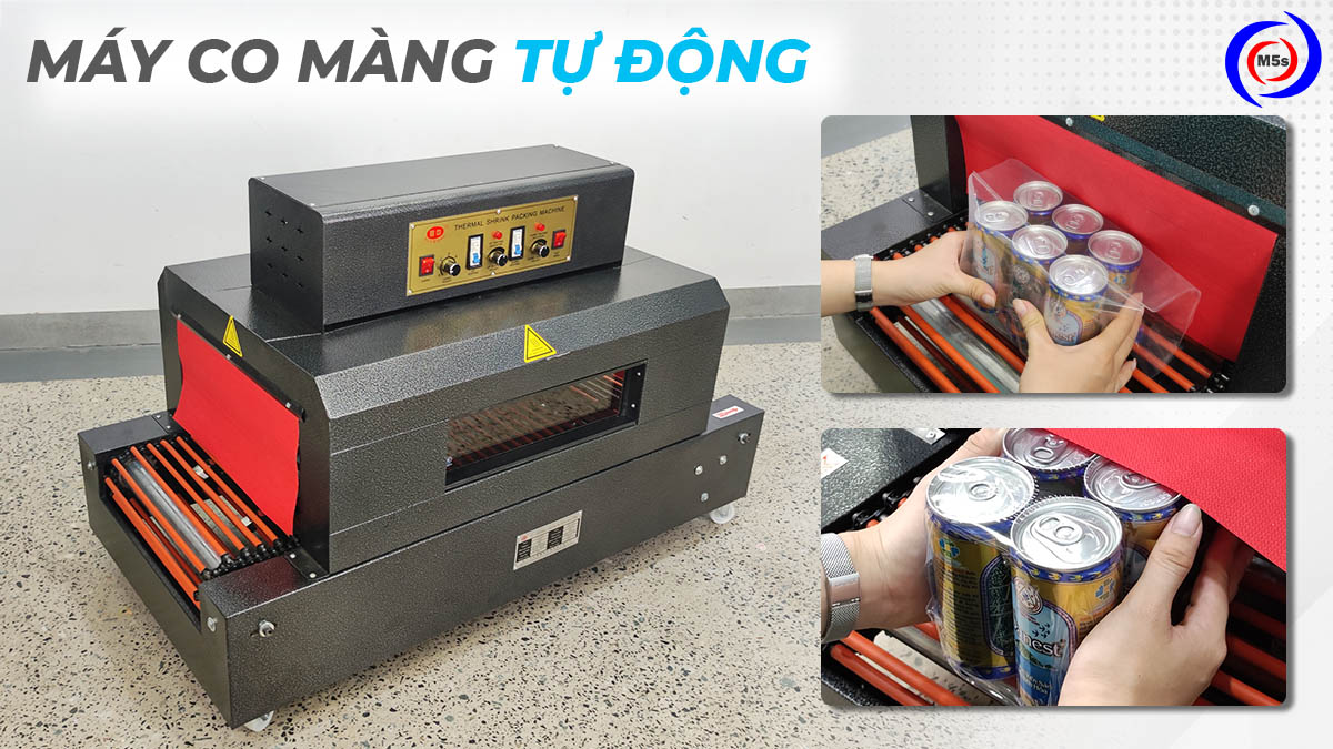 Máy co màng tự động Máy co màng tự động