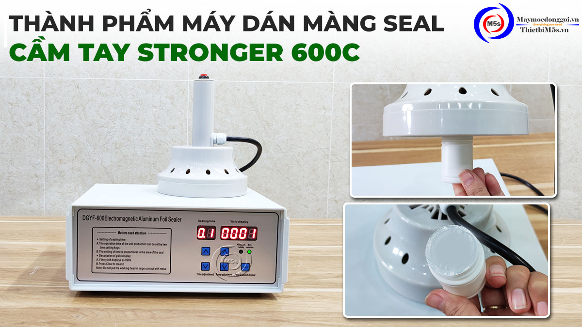 Thành phẩm máy dán màng seal 600c Thành phẩm máy dán màng seal 600c