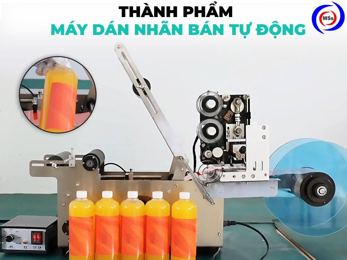 thành phẩm của máy dán nhãn bán tự động thành phẩm của máy dán nhãn bán tự động
