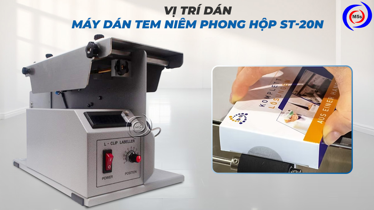 Vị trí dán tem niêm phong hộp Vị trí dán tem niêm phong hộp