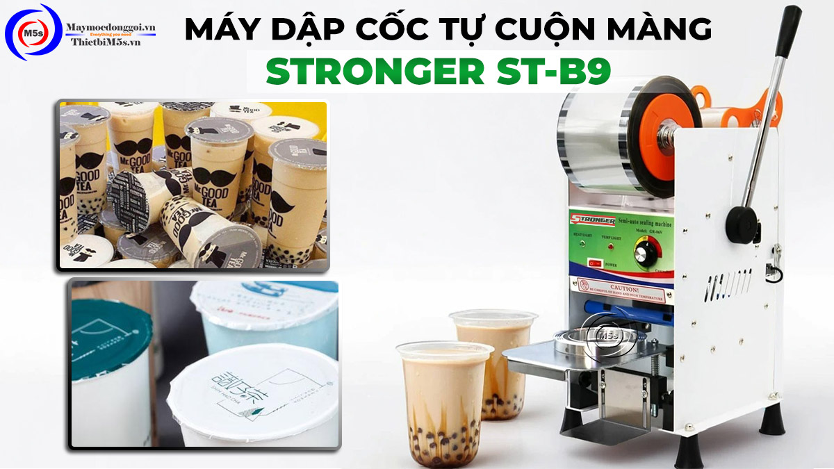 Thành phẩm máy dập cốc Stronger ST-B9 Thành phẩm máy dập cốc Stronger ST-B9