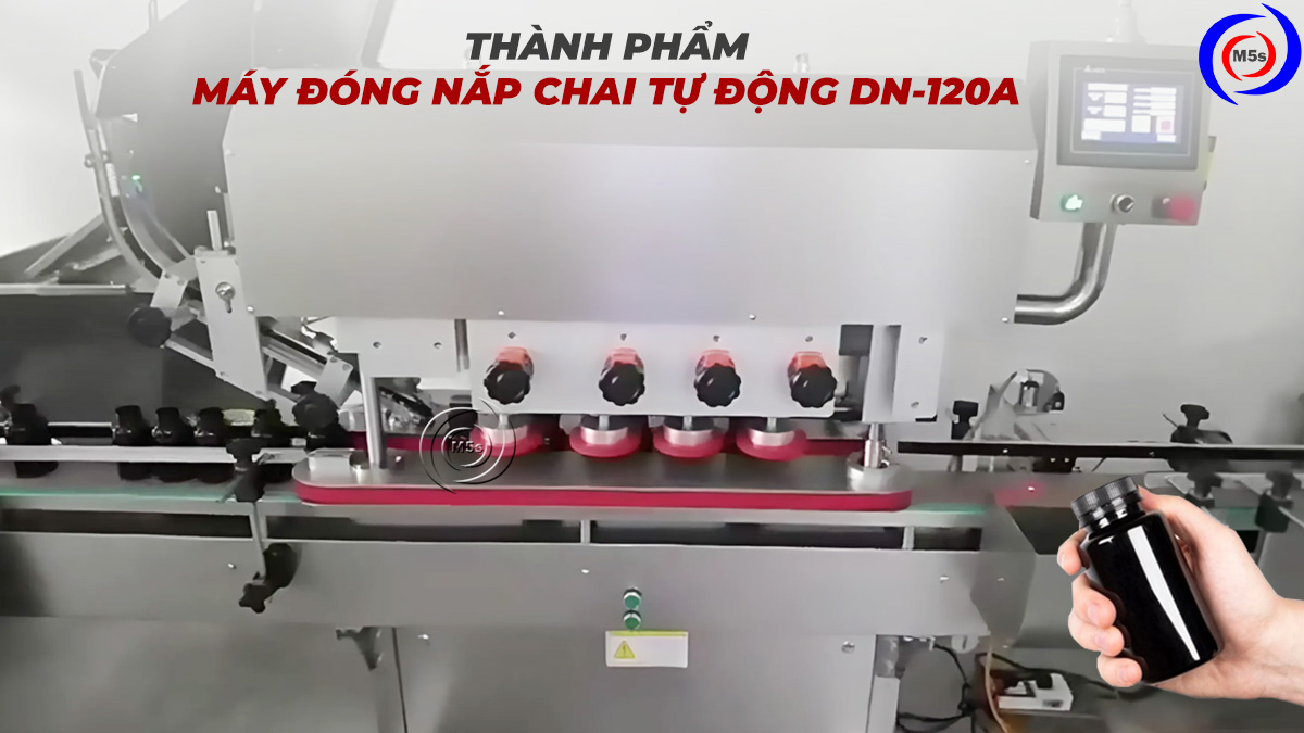 thành phẩm máy đóng nắp chai DN-120A thành phẩm máy đóng nắp chai DN-120A