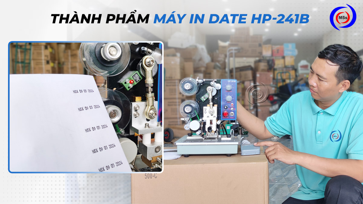 Thành phẩm máy in date HP-241B Thành phẩm máy in date HP-241B