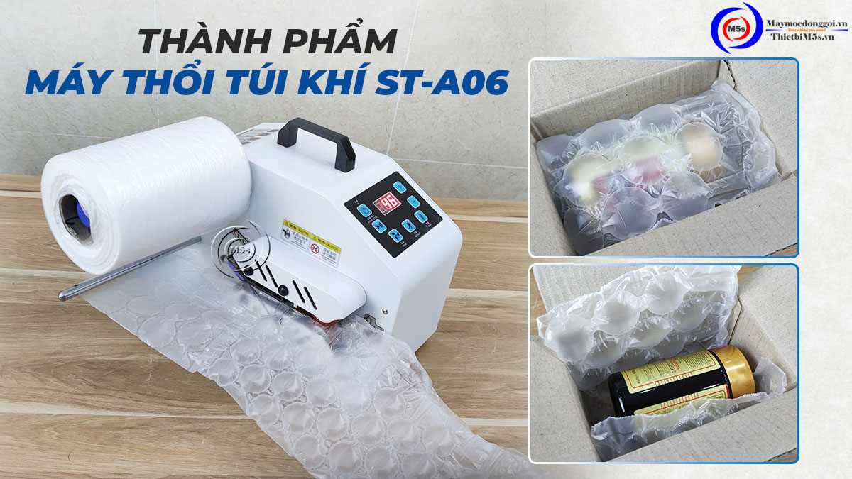 Máy thổi túi khí bọc gói hàng ST-A06 Máy thổi túi khí bọc gói hàng ST-A06