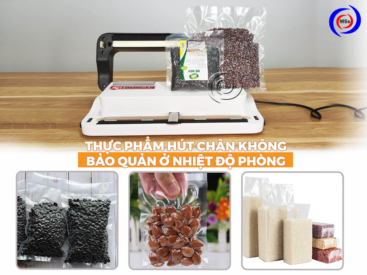 Thực phẩm hút chân không ở nhiệt độ phòng Thực phẩm hút chân không ở nhiệt độ phòng