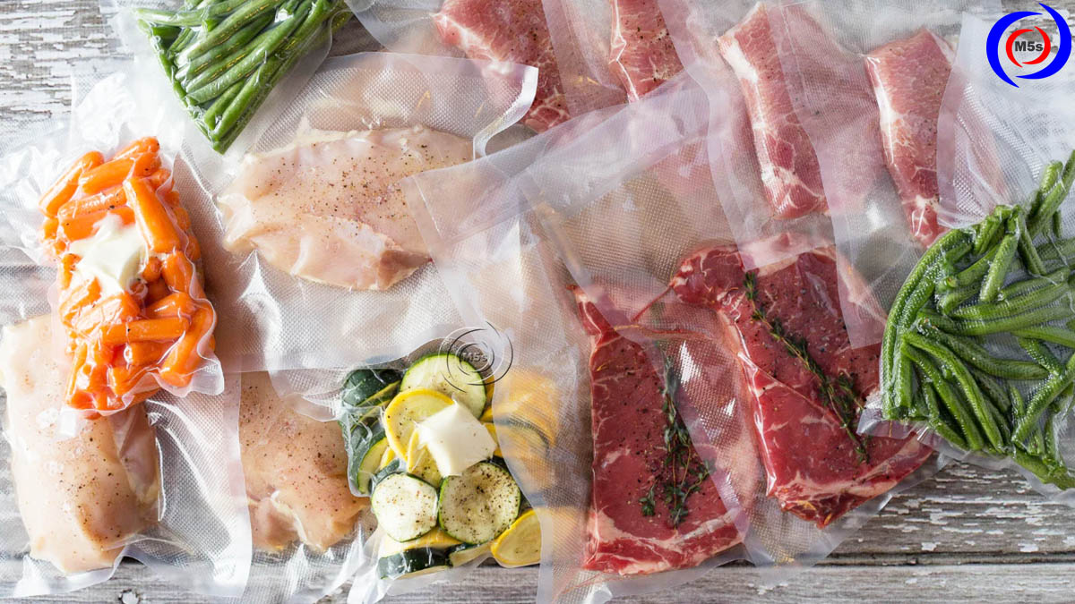 thực phẩm được hút chân không thực phẩm được hút chân không