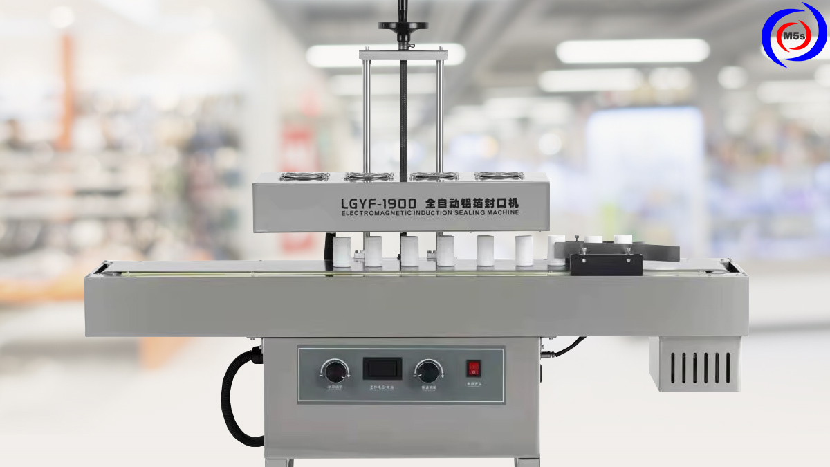 Máy dán màng seal tự động Stronger LGYF-1900A Máy dán màng seal tự động Stronger LGYF-1900A