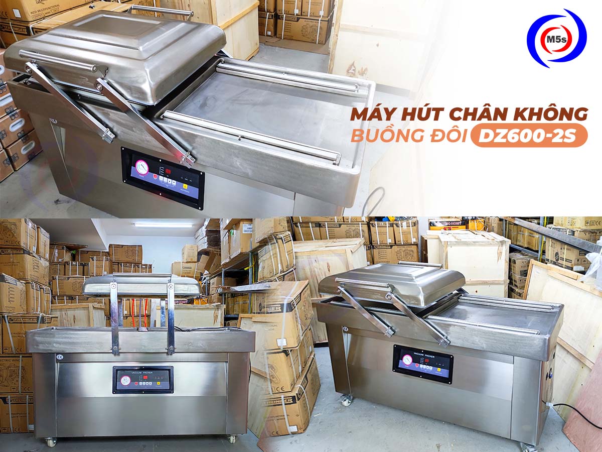 Máy hút chân không buồng đôi Stronger DZ-6002S Máy hút chân không buồng đôi Stronger DZ-6002S