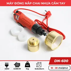 Máy đóng nắp chai nhựa cầm tay DN600
