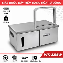 Máy buộc dây mềm hàng hóa tự động WK-2218W