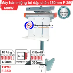 Máy hàn miệng túi dập chân F-350