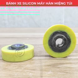 Bánh xe silicon 15mm máy hàn túi liên tục