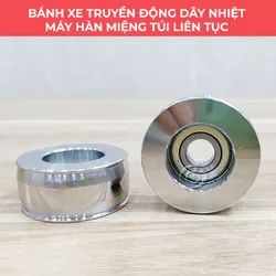 Bánh xe truyền động dây nhiệt máy hàn túi liên tục