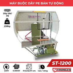 Máy buộc dây PE bán tự động ST-1200
