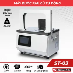 Máy buộc rau củ tự động ST03