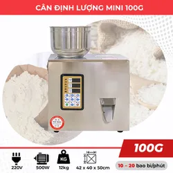 Máy cân định lượng 100g