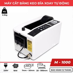 Máy cắt băng keo tự động để bàn M-1000