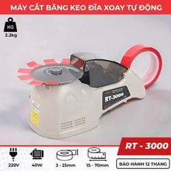 Máy cắt băng dính đĩa xoay tự động RT-3000