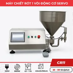 Máy chiết rót 1 vòi động cơ Servo CR11