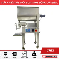 Máy chiết rót 1 vòi bơm thùy động cơ Servo CR12