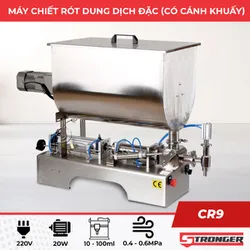 Máy chiết rót dung dịch đặc CR9 (có cánh khuấy)