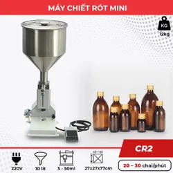 Máy chiết rót mini khí nén CR2