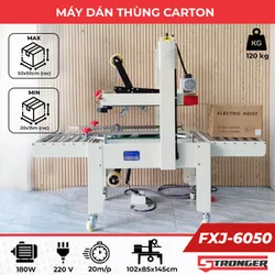 Máy dán băng keo thùng carton FXJ-6050