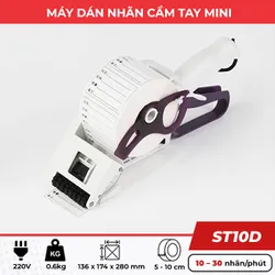 Máy dán nhãn cầm tay mini ST10D