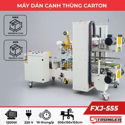 Máy dán cạnh thùng carton FXJ-555