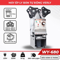 Máy dập nắp cốc nhựa giá rẻ chính hãng, nhiều mẫu mã