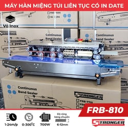 Máy hàn miệng túi có in date Stronger FRB-810