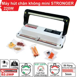 Máy hút chân không mini gia đình DZ-290P STRONGER