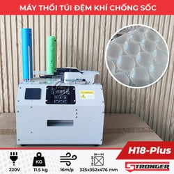 Máy thổi túi đệm khí chống sốc H18 Plus
