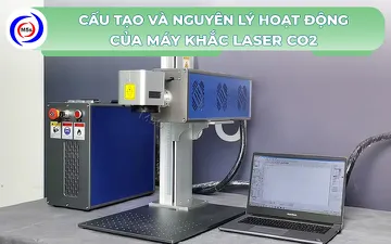 Cấu tạo và nguyên lý hoạt động của máy khắc laser CO2