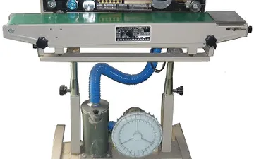 Chiêm ngưỡng máy hàn miệng túi liên tục có thổi khí DBF-1000 750W