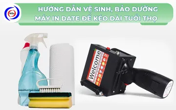 Hướng dẫn vệ sinh, bảo dưỡng máy in date để kéo dài tuổi thọ