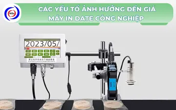 Các yếu tố ảnh hưởng đến giá máy in date công nghiệp