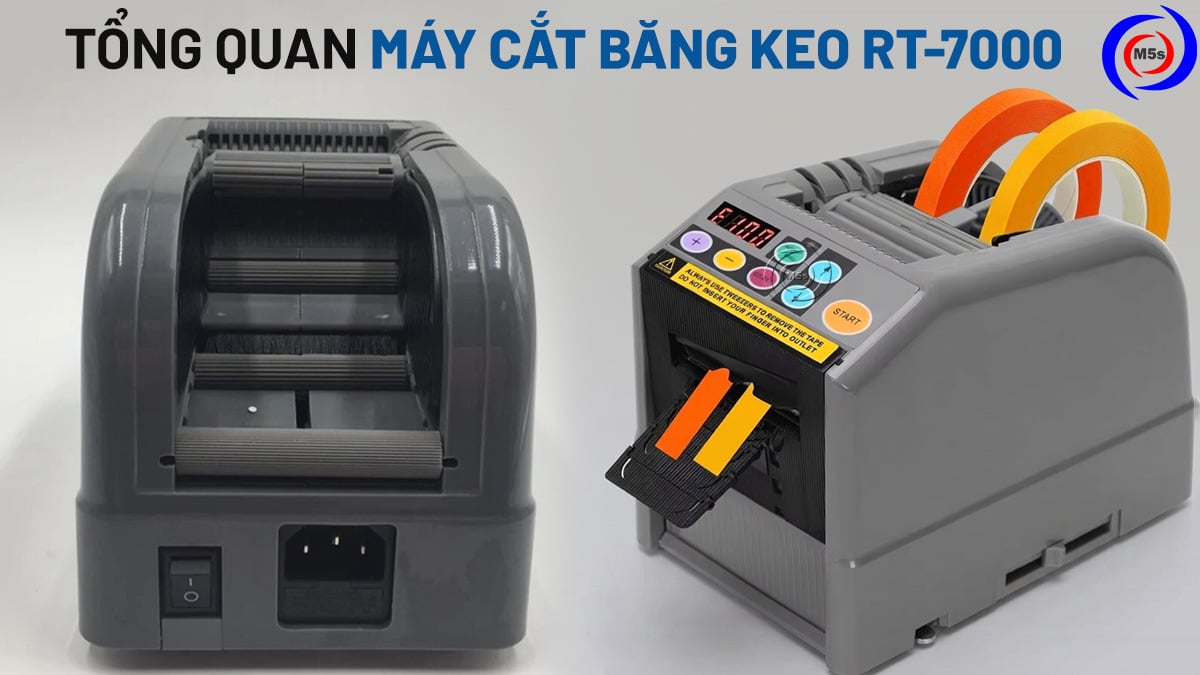 tổng quan máy cắt băng keo RT-7000 tổng quan máy cắt băng keo RT-7000