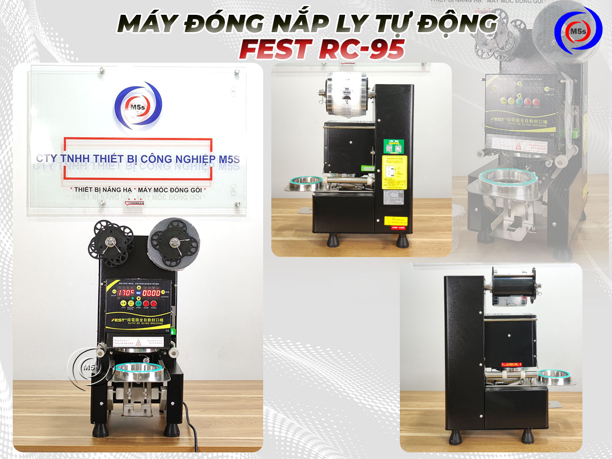 Máy dập nắp tự động FEST RC 95